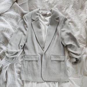 H&M Gathered Sleeve Jacket (M)